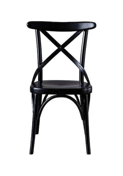 Gazzini Thonet Ahşap Sandalye Siyah