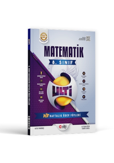 Ulti Yayınları 8.sınıf Lgs Matematik Haftalık Ödev Föyleri