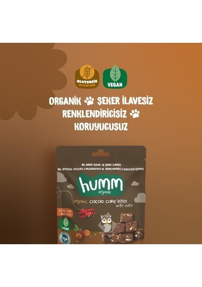 Bezos Organik Fındıklı Kakaolu Vegan Kek 30 Gr Agc