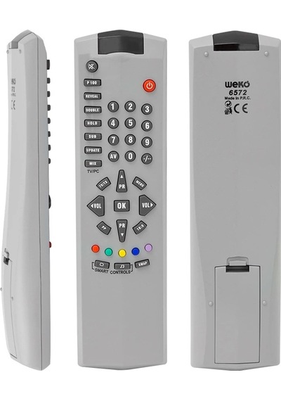 Kt Arçelik Uyumlu 14.1 Okli Beyaz Tv Kumanda