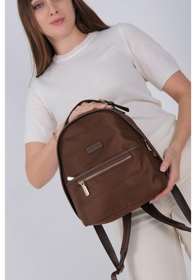 Silver Polo Sp1212 Kadın Sırt Çantası Saten Kahve-kahve