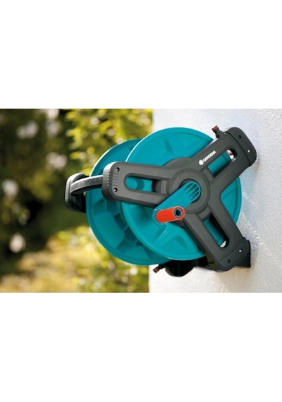 Mey İthalat Gardena 08009-20 Duvara Montelı Hortum Arabası Set