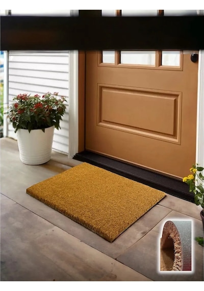 Semplice Kahve Coco 50x90 Cm Kapı Önü Paspası