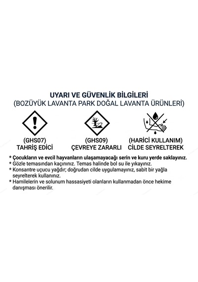 Bozüyük Lavanta Park Doğal Lavanta Yağı