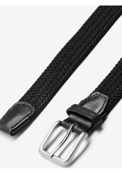 Jack & Jones Jacloop Woven Belt siyah