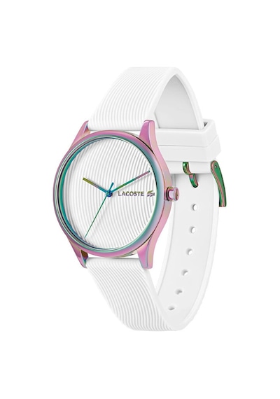 Lacoste 2001353 Quartz Silikon Beyaz Renkli Kasa 36 Mm Kadın Kol Saati