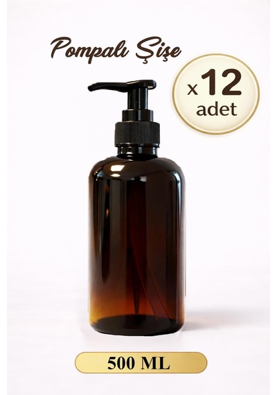 Amber 12 Adet Dispenser Şişe 500 Ml
