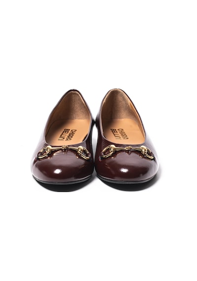 Patent Leather Bordeaux C233 Babet Kadın Diğer 69 32 V1 Chiara Bellini Patent Leather Weinkled Bordo