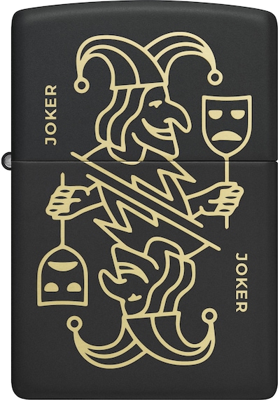 Zippo 218 Joker Card Design Çakmak Çok Renkli