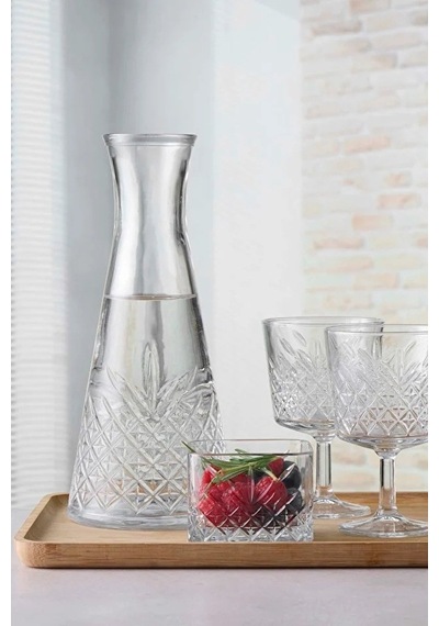2 Adet Paşabahçe Timeless Karaf 940 Cc Çok Renkli
