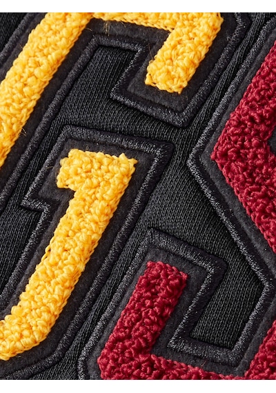Gsstore Galatasaray Kadın Yarım Zip Hoodie K252107 Siyah