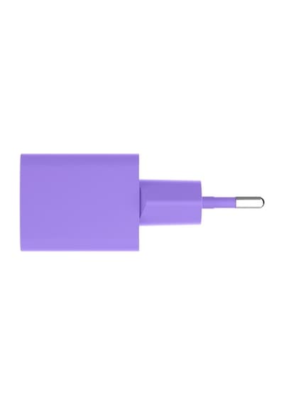 2scg20lnmr Ttec Smartcharger Gan 20w Pd Seyahat Hızlı Şarj Aleti + Usb-c - Lightning 120cm Kablo Neon Neon Mor 13915823