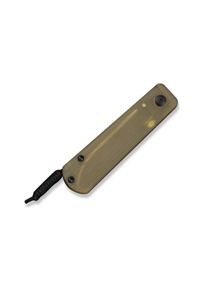Civivi Slippy Sendy Milled Bead Blasted Yellow Ultem Handle Black Stonewashed Nitro-v Blade Kamp Çakı Sarı