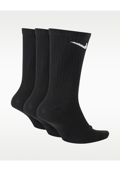 Nike Nıke Everyday Lightweight Training Crew 3'lü Çorap-7109 Siyah