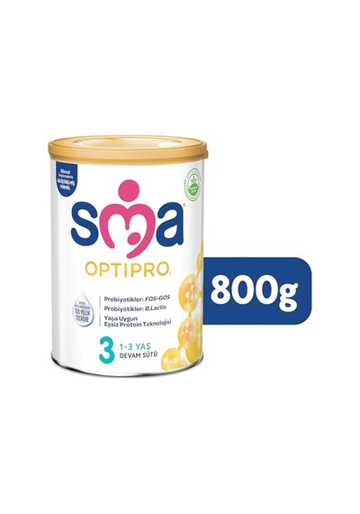 Optipro 3 Devam Sütü 1-3 Yaş, 800 G X 3 Adet
