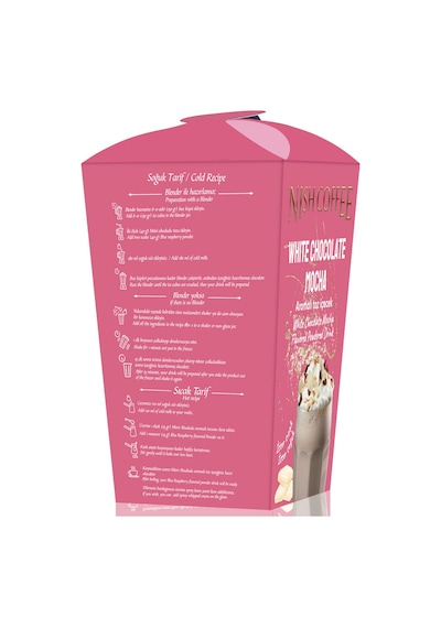 Nish White Chocolate Mocha Aromalı Toz İçecek 250 Gr 250 G