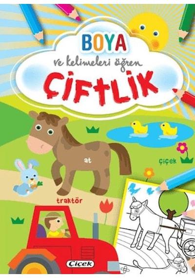 Boya Ve Kelimeleri Öğren - Çiftlik