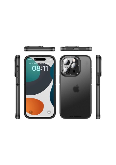 Joko - 628 - İphone 15 Pro Max Rocky Magsafe Kapak - Edntrend - - Siyah Sıyah
