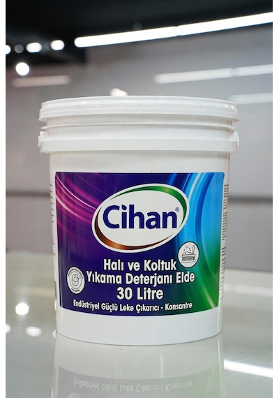 Cihan Halı Ve Koltuk Temizleyici Elde Yıkama 30 Litre Tekli
