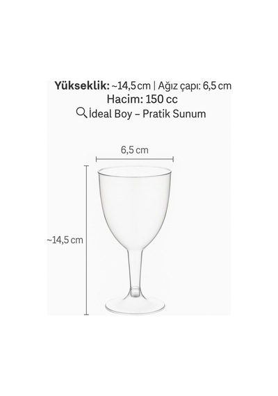 6 Lı Lohusa Bardağı Şeffaf Ayaklı Plastik Bardak Söz Nişan Mevlüt Sunum