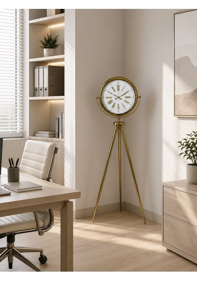 Aura Gold Tripod Ayaklı Dekoratif Saat Diğer