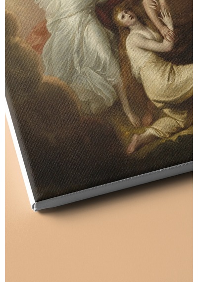 Webstyle Sayılarla Boyama Seti Kasnaklı Adem Ve Havva 50 X 65 Cm