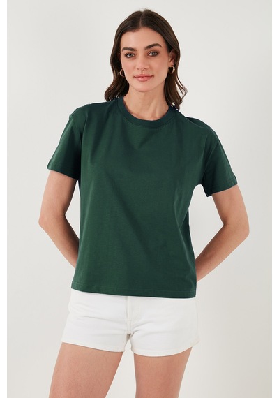 Lela Pamuklu Oversize Fit Bisiklet Yaka Bayan T Shirt 5866097 Nefti Lela Pamuklu Oversize Fit Bisiklet Yaka Bayan T Shirt 5866097 Nefti