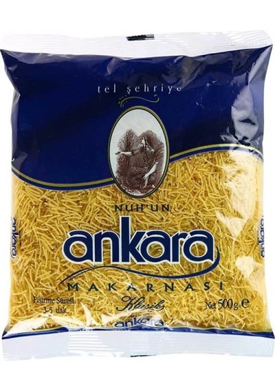 Nuh'un Ankara Makarnası Klasik Tel Şehriye 500 G