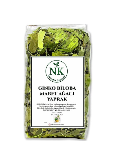 Ginko Biloba Yaprağı Mabet Ağacı 40gr