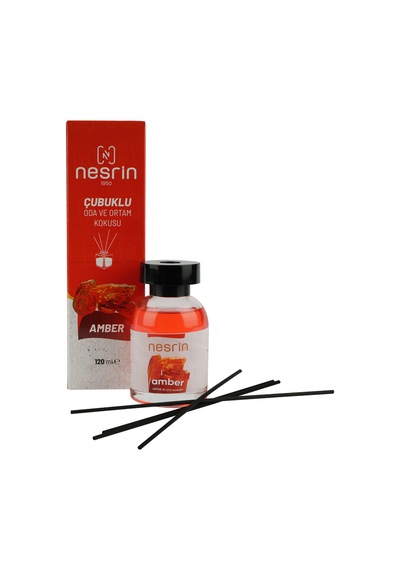 Nesrin 120 Ml Cam Kutulu Bambu Koku Amber - 86903527282613a