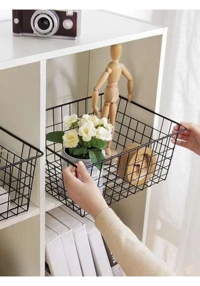 6 Adet Dolap İçi Organizer Banyo Mutfak Oyuncak Makyaj Sepeti