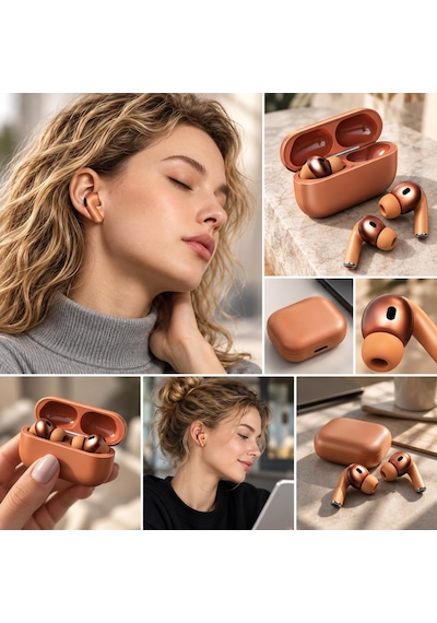 Xiaomi Redmi Note 9 / 9s / 9 Pro / 9 Pro Max Uyumlu Tws85 Bluetooth Kablosuz Kulaklık Anc Özellikli Silikon Uçlu Şarj Kutulu Stereo Kulak İçi Kulaklık