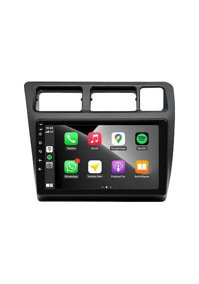 Toyota Corolla Araç Multimedya Android Ekran Carplay Double Teyp 2+32 9" 93-95 Black Cadence