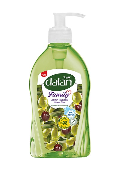 4 Adet Dalan Family Sııv Sabun Zeytin Mucizesi 400 Ml