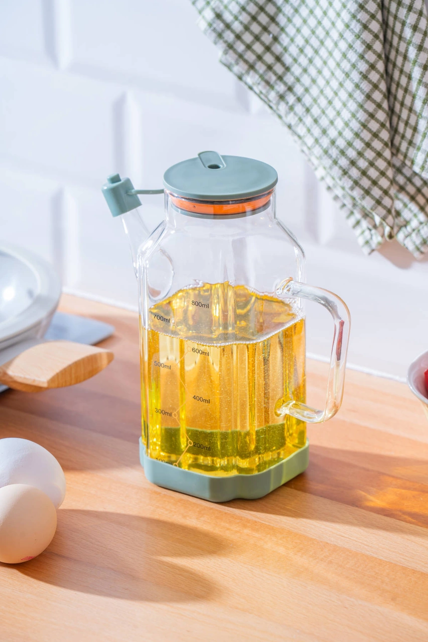 Acar Lume Cam Yağdanlık - 800 Ml Yeşil
