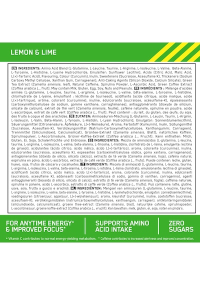 Amino Energy Limon & Lime 270g 30 Servis Limon - Misket Limonu