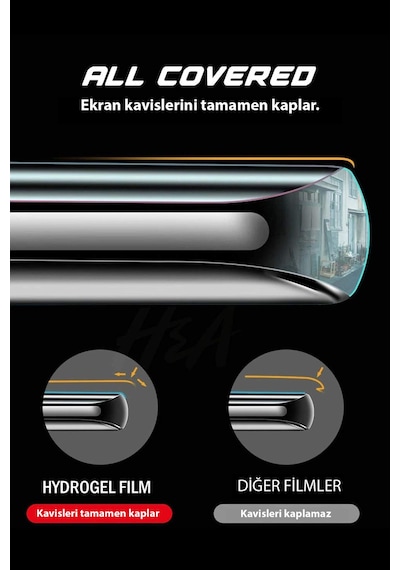 Xiaomi Mi 17 Pro Kırılmaz Cam Özel Kesim Hydrogel Film