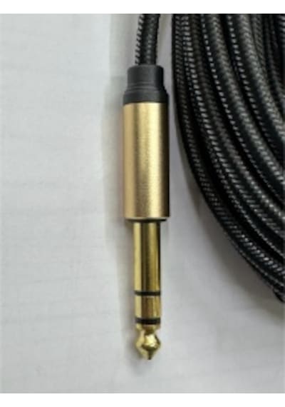 5 Metre 6.3 Mm Stereo Kablo 5 Metre Stereo Amfi Kablosu 6.3 Mm 6.3 Mm Stereo Kablo