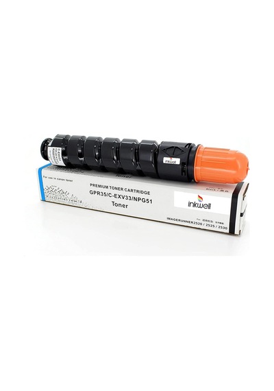 Inkwell C-Exv33 Uyumlu Toner-Ir-2520 Uyumlu Toner 14600 Sayfa