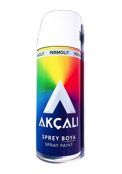 Akçalı 400 ML Sprey Boya . 301 Beyaz