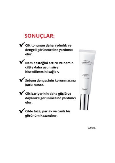 Sudee Prestige Dewy Radiance Tone-up Cream 50 Ml
