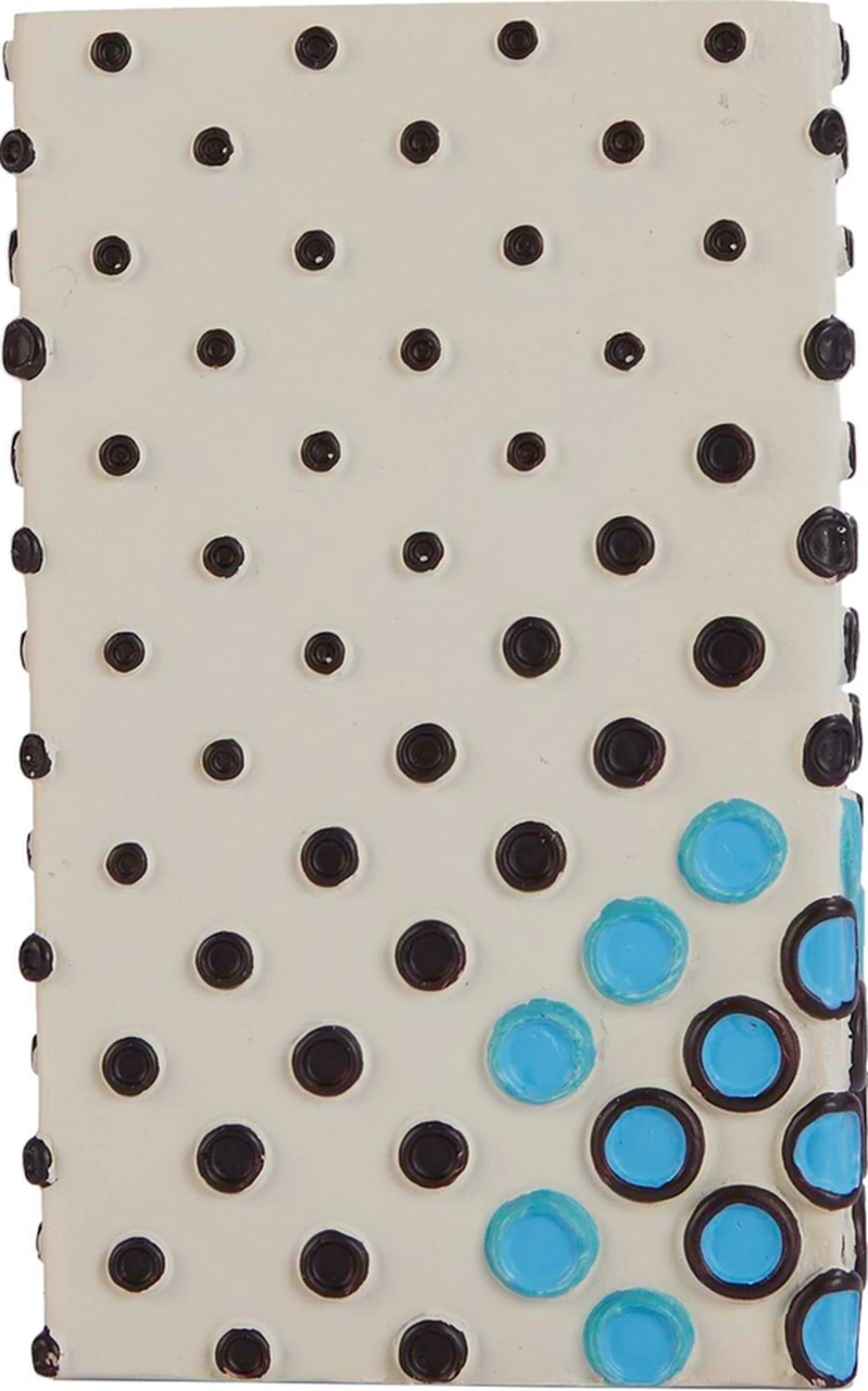 2 Adet Diş Fırçalık Ve Macunluk Puanlı Poliresin 6x6x10cm 200ml Banyo Seti Çok Renkli