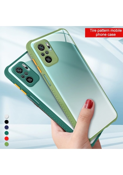 Xiaomi Redmi Note 10 Pro Kilif Lens Korumali Arkasi Seffaf Kapak 473452058