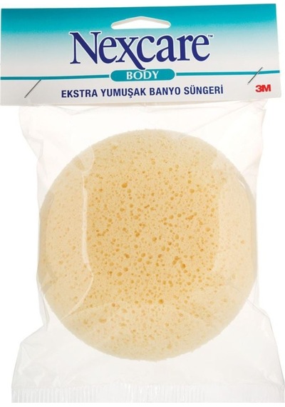 Nexcare Body Ekstra Yumuşak Banyo Süngeri Krem