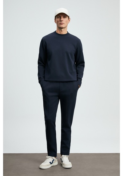 Lufian Grand Erkek Sweatshirt Lacivert Lacivert 112030192100200