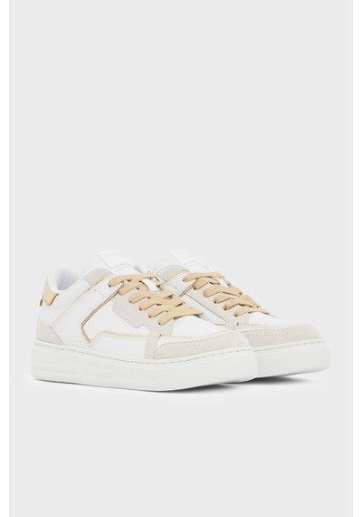 Emporio Armani Bayan Ayakkabı Ew003081 Af25727 Mz773 Beyaz-gold Beyaz-gold
