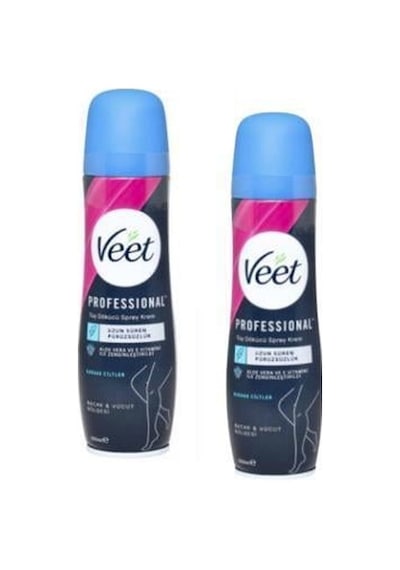 Veet Hassas Ciltler için Tüy Dökücü Sprey Krem 2 x 150 ML