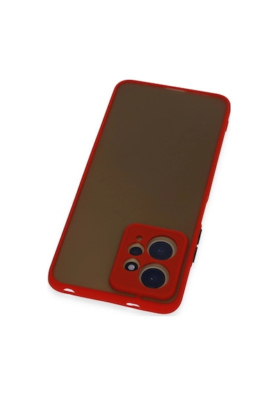 Ilkeshop Newface Xiaomi Redmi Note 12 4g Kılıf Montreal Silikon Kapak - Kırmızı
