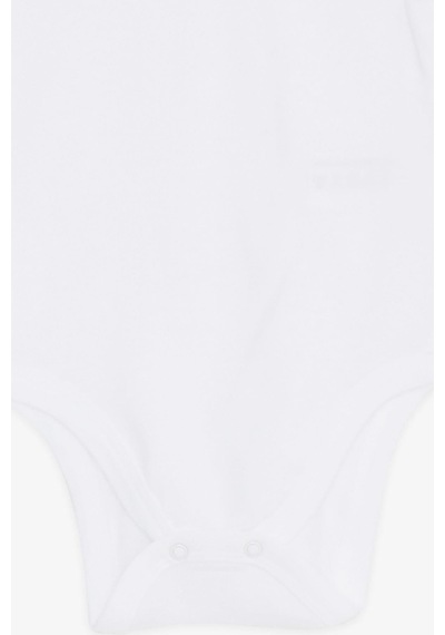 Breeze Bebek Çıtçtılı Body Düz Renk 9 Ay-3 Yaş, Ekru-ekru Ekru