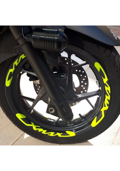 Yamaha Xmax Fosforlu / Düz Renk Jant Şeridi